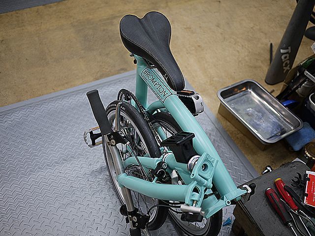 ブロンプトン 2010年式 S1E ターキッシュグリーン - 自転車本体