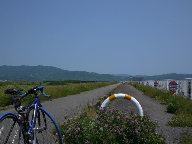 野母半島サイクリング道路をサイクリング キウイハズバンド